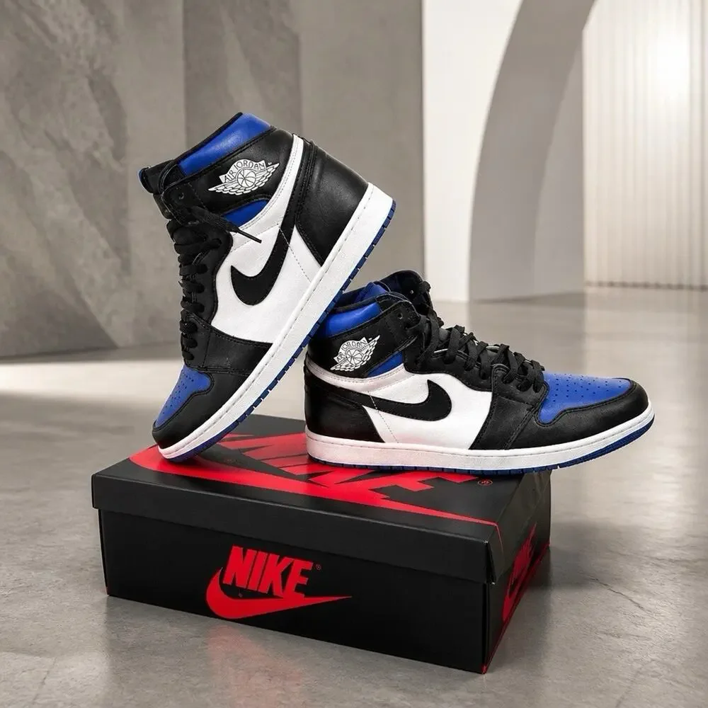 Size 14 - Jordan 1 Retro OG High Royal Toe (555088-041)
